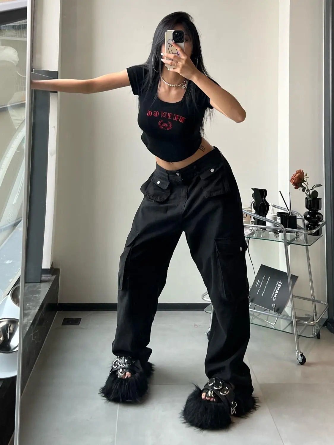 Vintage Gyaru Cargo Pants