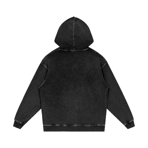 Exquisite Creature Acid-Wash Oversized Hoodie