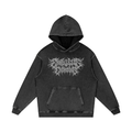 Exquisite Creature Acid-Wash Oversized Hoodie
