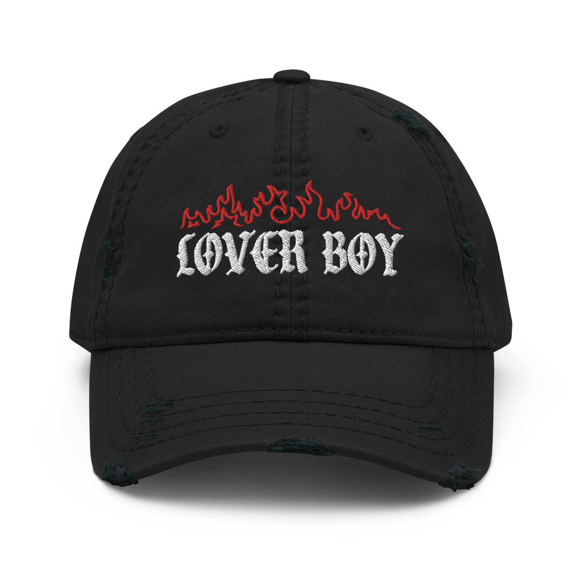Flaming Lover Boy Distressed Dad Hat