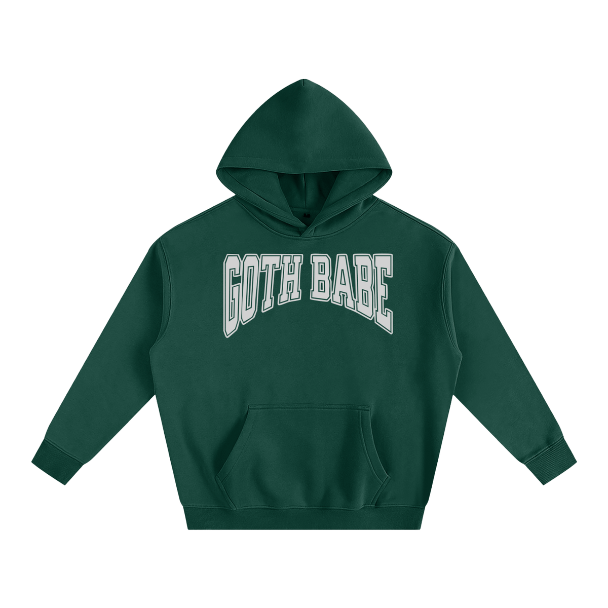 Goth Babe Oversized Fleece Hoodie