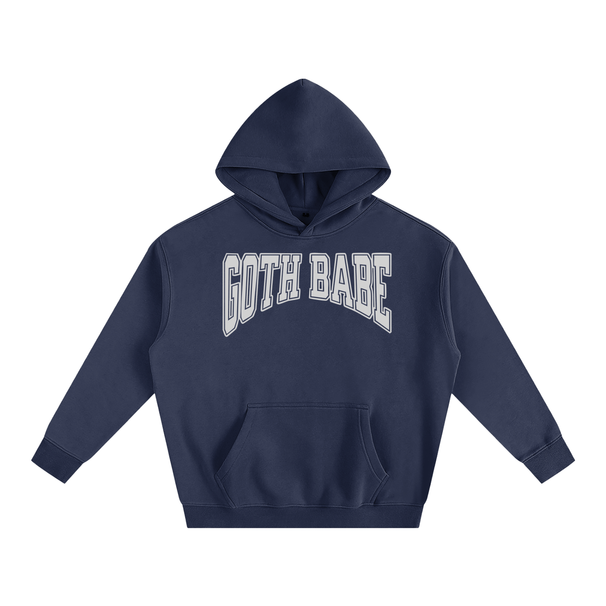 Goth Babe Oversized Fleece Hoodie