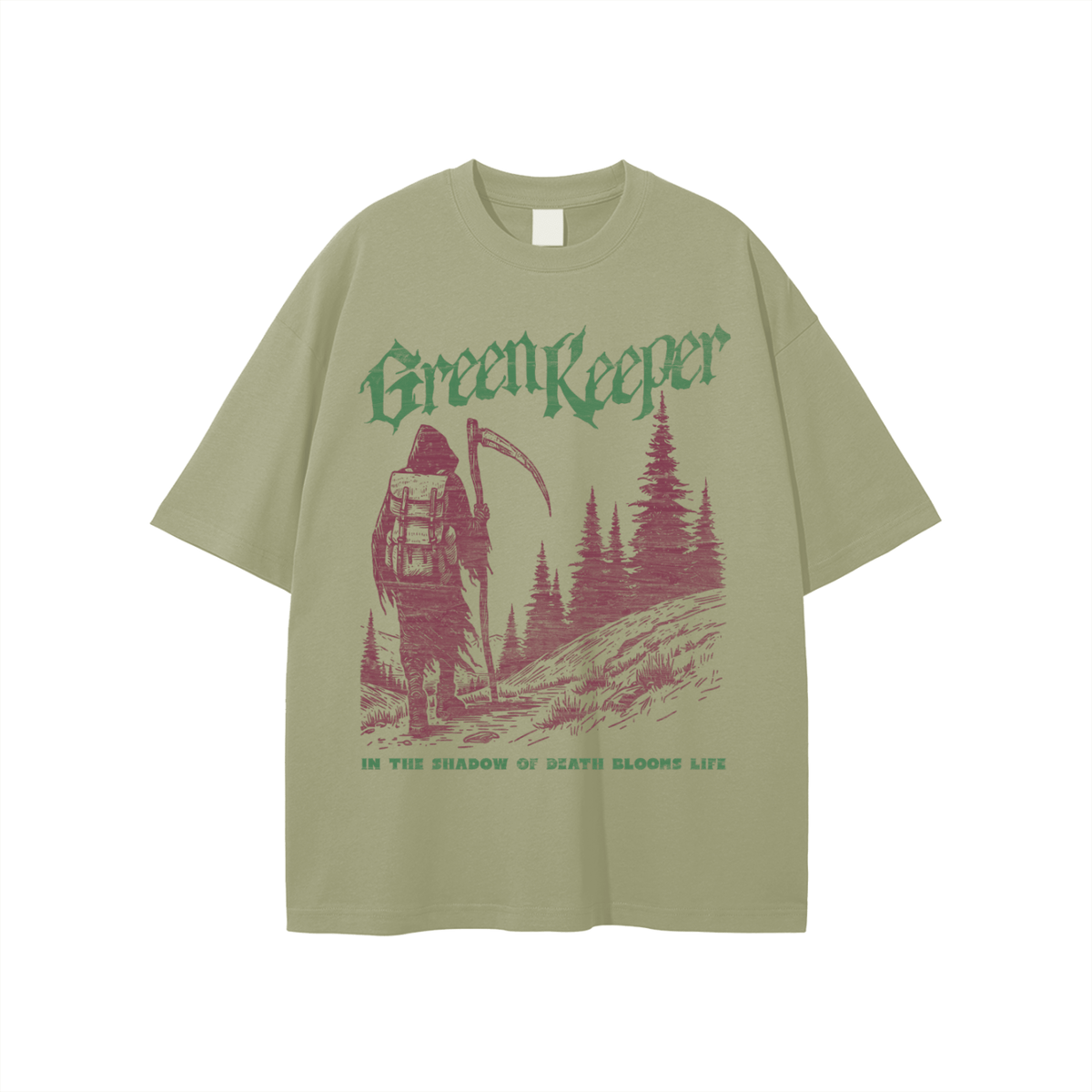 Green Keeper Grim Reaper Tee