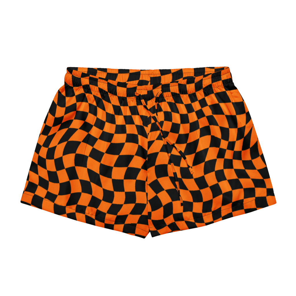 October Tiles Silky Pajama Shorts