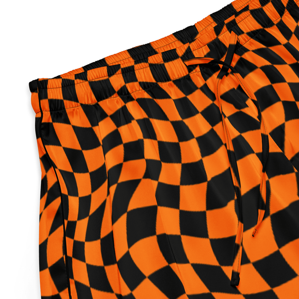 October Tiles Silky Pajama Shorts