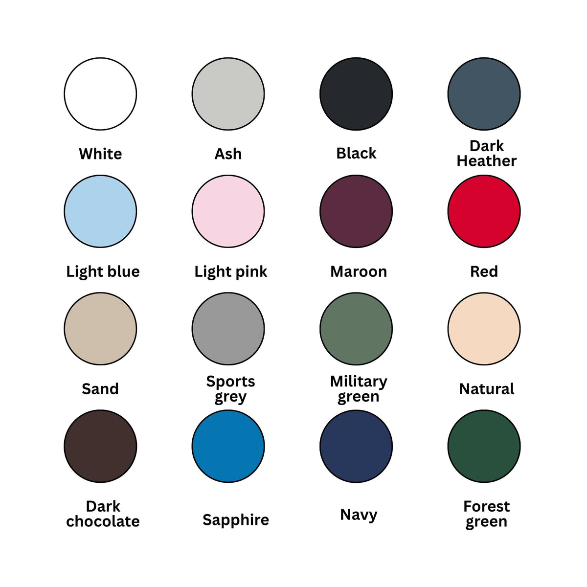 I Bite Vampirecore Crewneck colour options